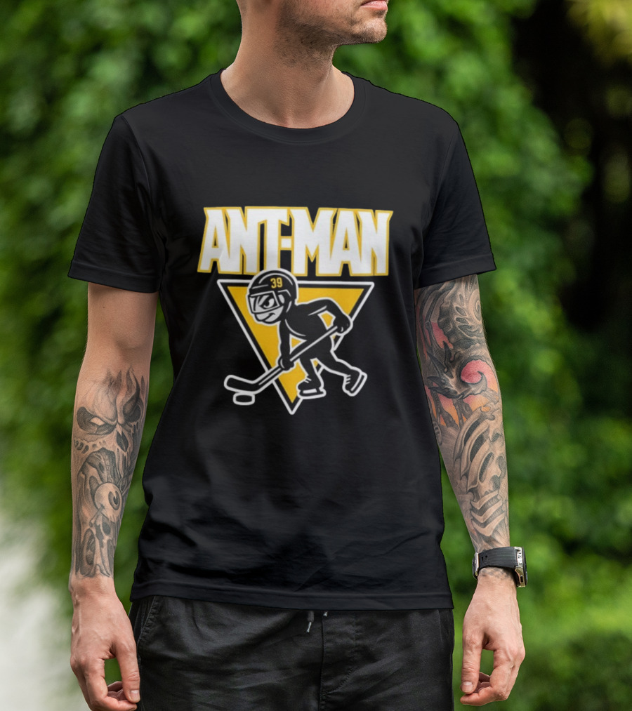Ant Man Pittsburgh Penguins Hockey Player Number 39 T-Shirt