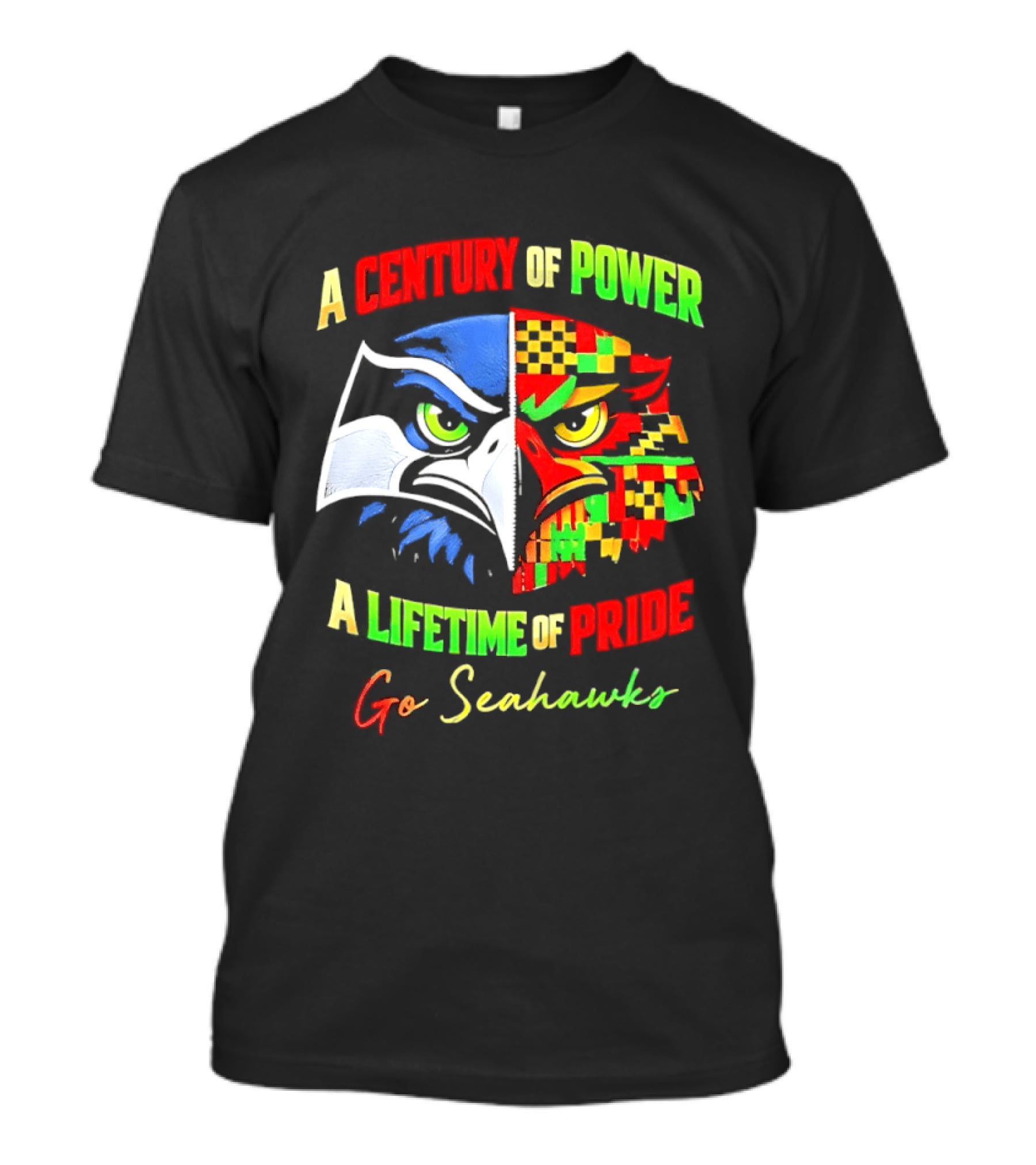 A Century Of Power A Lifetime Of Pride Go Seahawks T-Shirt