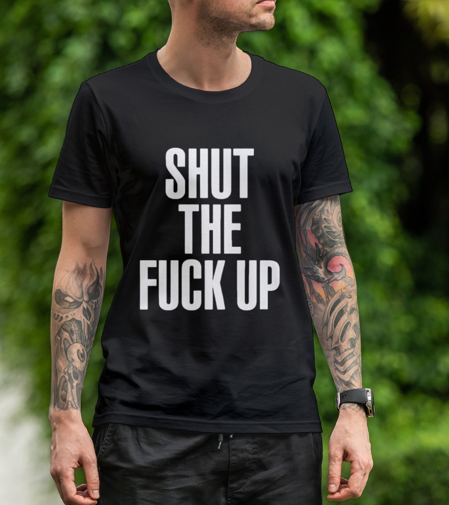 Shut The Fuck Up Black Pink Lisa T-Shirt