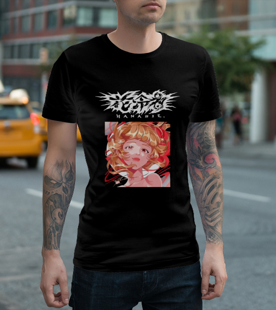 Hanabie J Rock Metalcore Anime T-Shirt