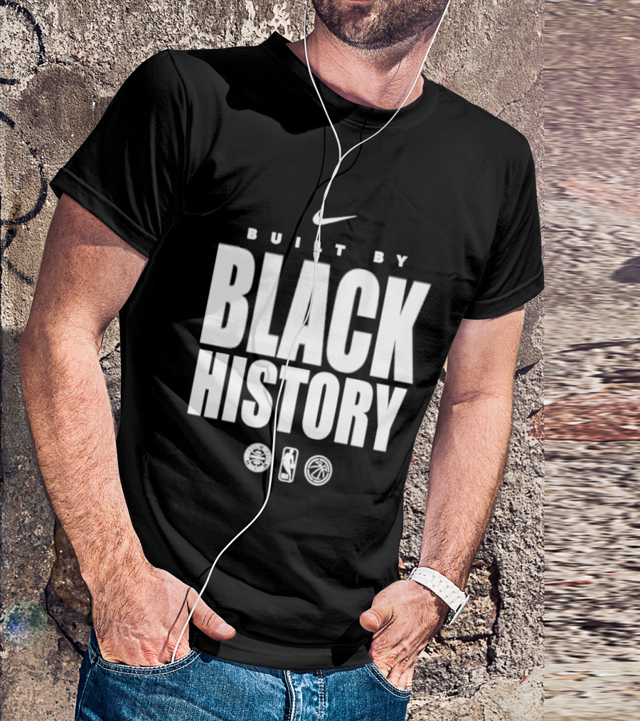 Nike Built By Black History San Antonio Spurs NBA T-Shirt