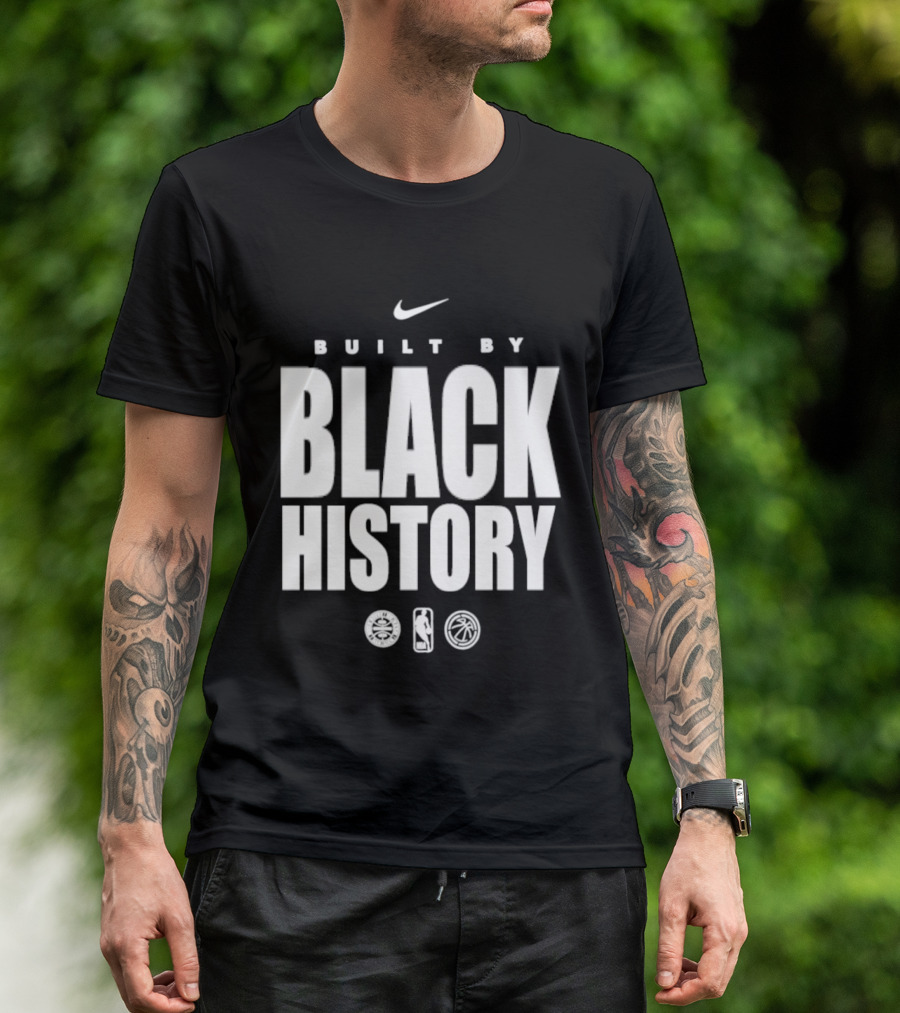 Nike Built By Black History San Antonio Spurs NBA T-Shirt