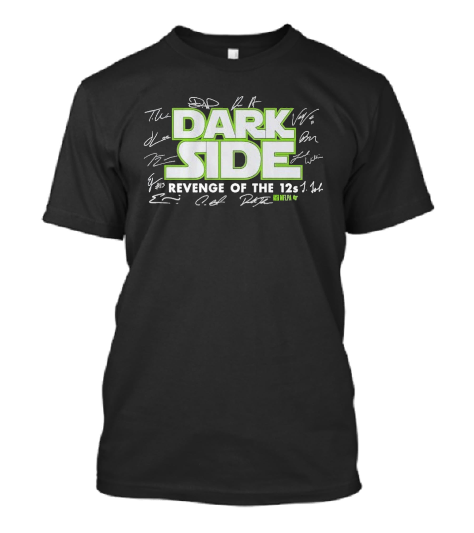 Seattle Football Dark Side Revenge Of The 12s Champions T-Shirt