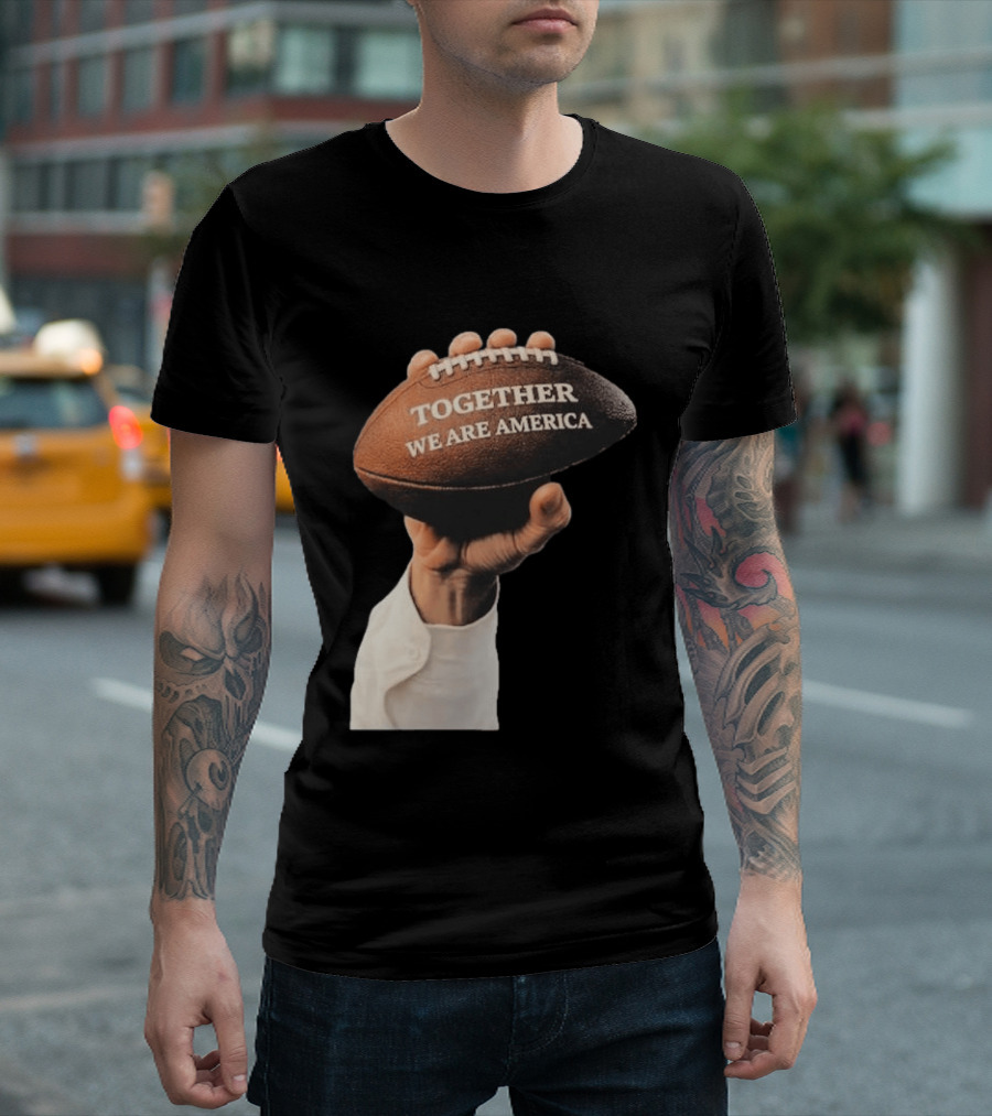 Bad Bunny Together We Are America 2026 Football Collaboration T-Shirt