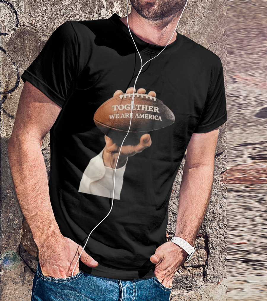 Bad Bunny Together We Are America 2026 Football Collaboration T-Shirt