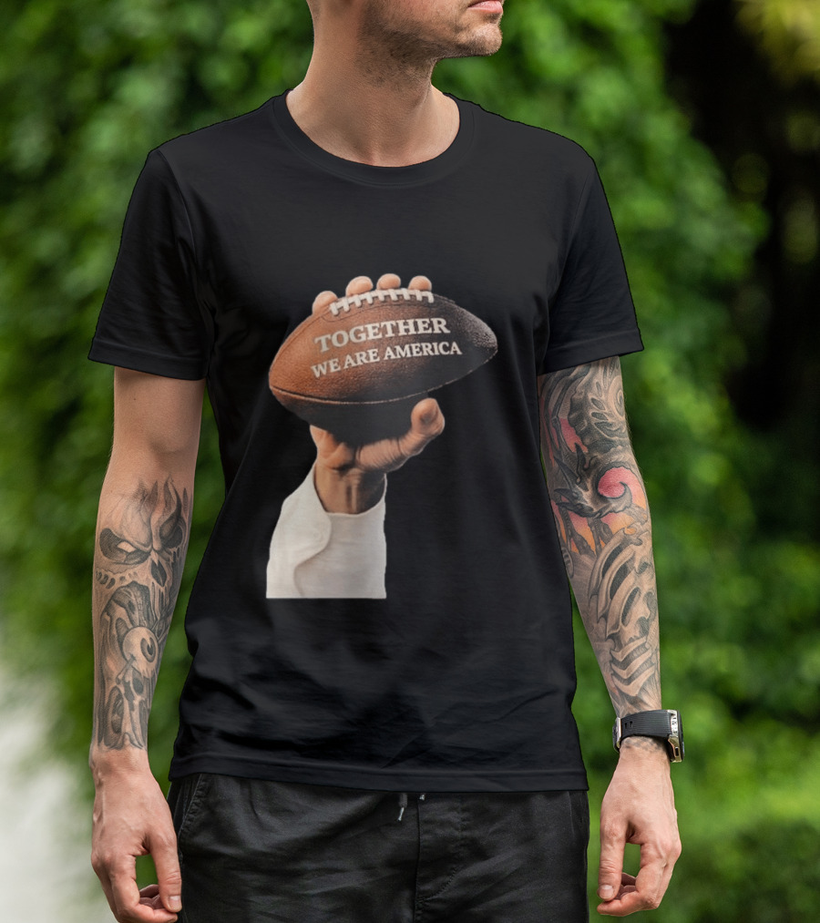Bad Bunny Together We Are America 2026 Football Collaboration T-Shirt