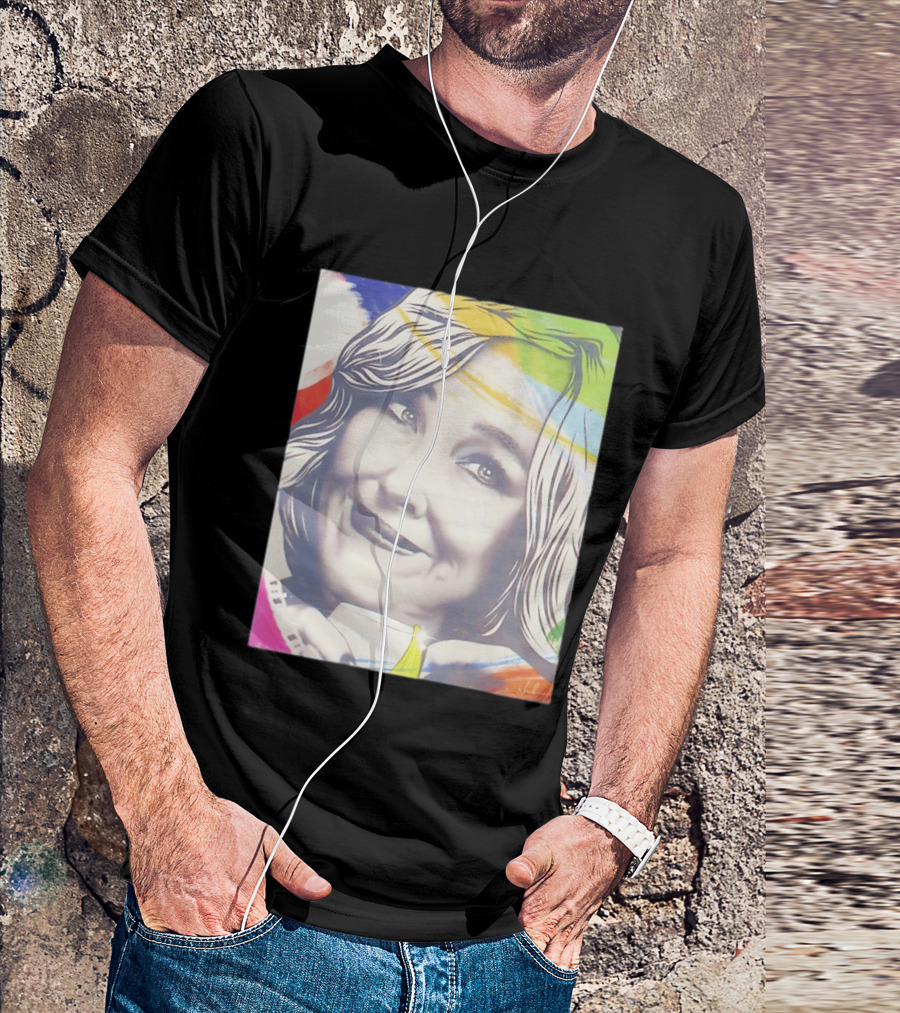 Catherine O'Hara Pop Art Style With Colorful Brushstrokes T-Shirt