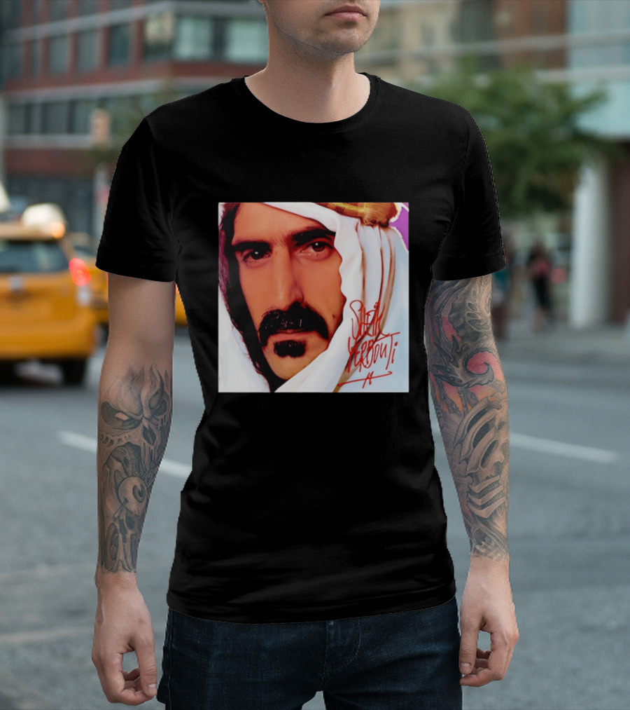 Frank Zappa Sheik Yerbouti 1979 Album Cover T-Shirt