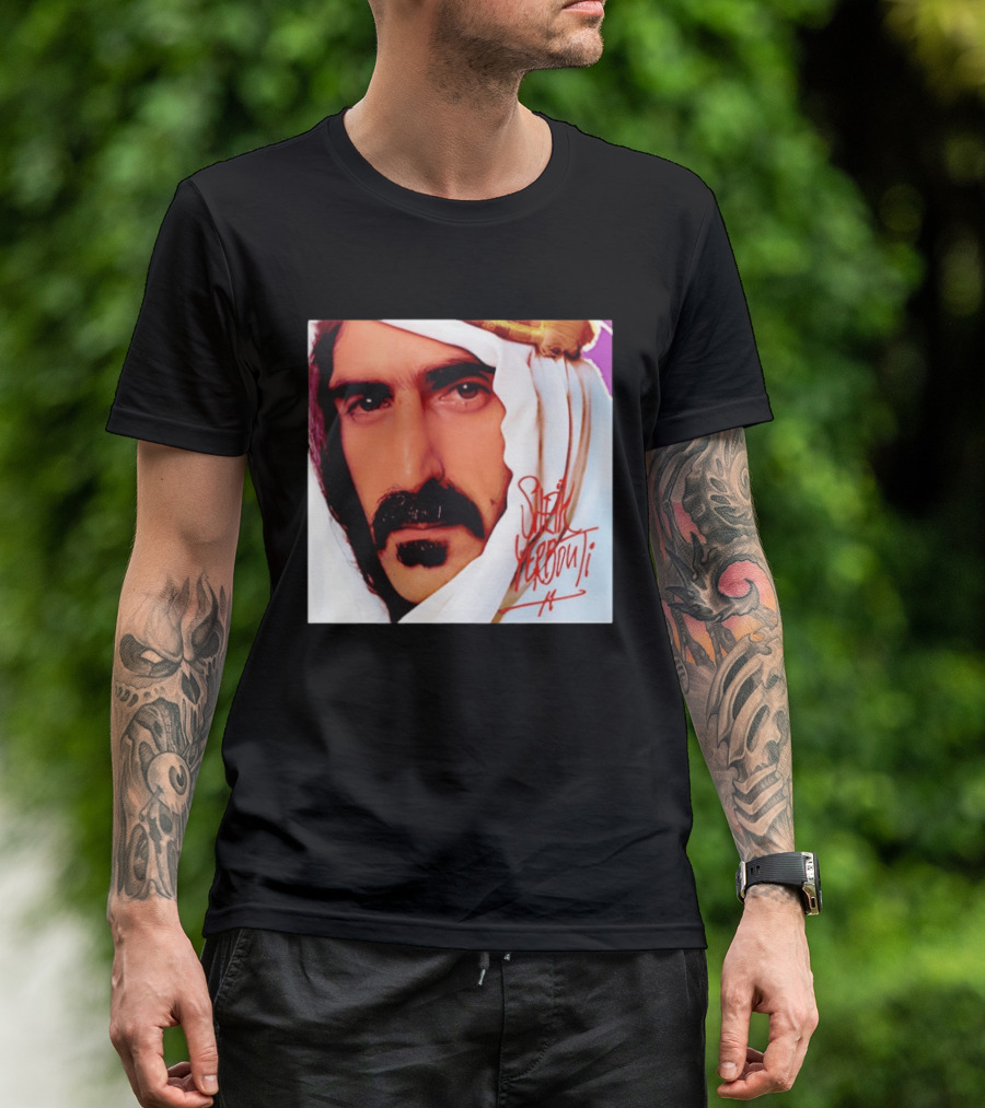 Frank Zappa Sheik Yerbouti 1979 Album Cover T-Shirt