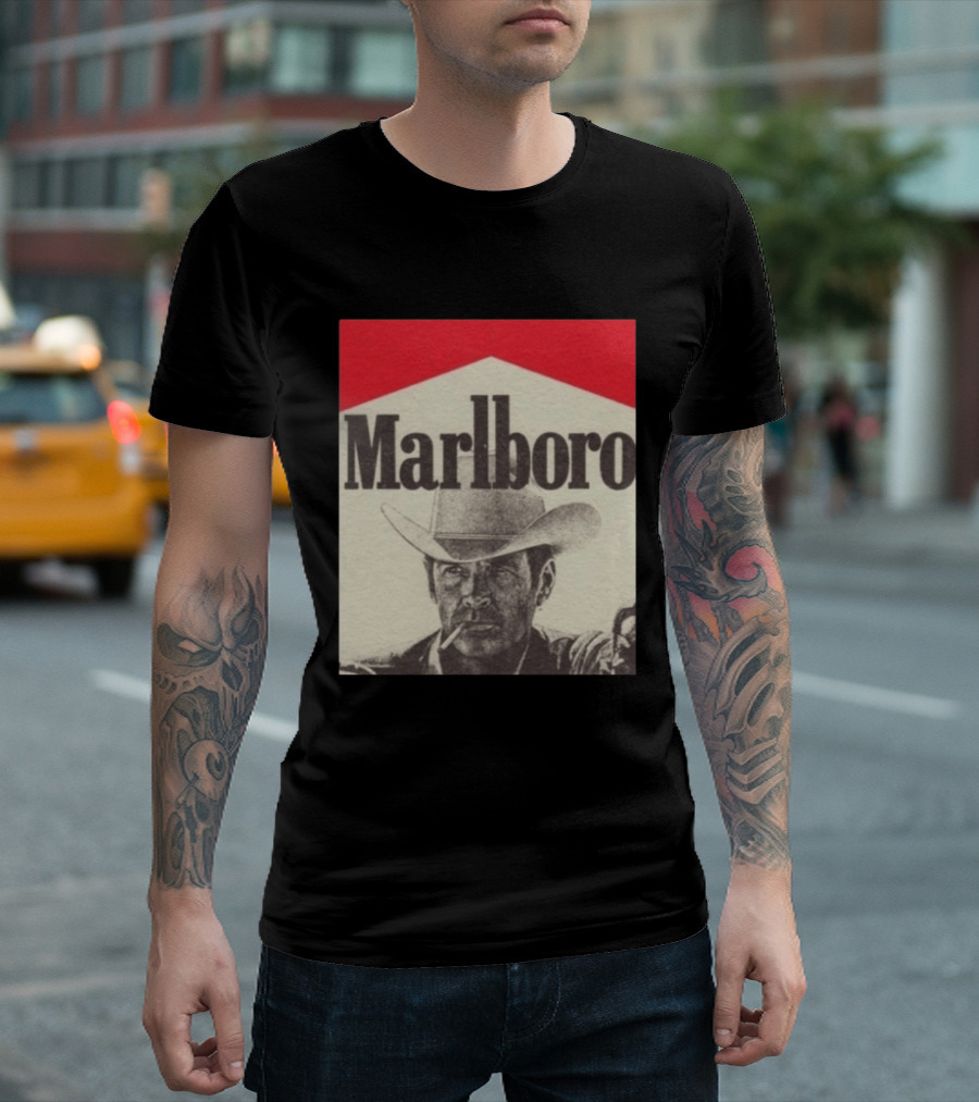 Marlboro Cigarettes Cowboy Marlboro Man Iconic Vintage Style 2026 T-Shirt