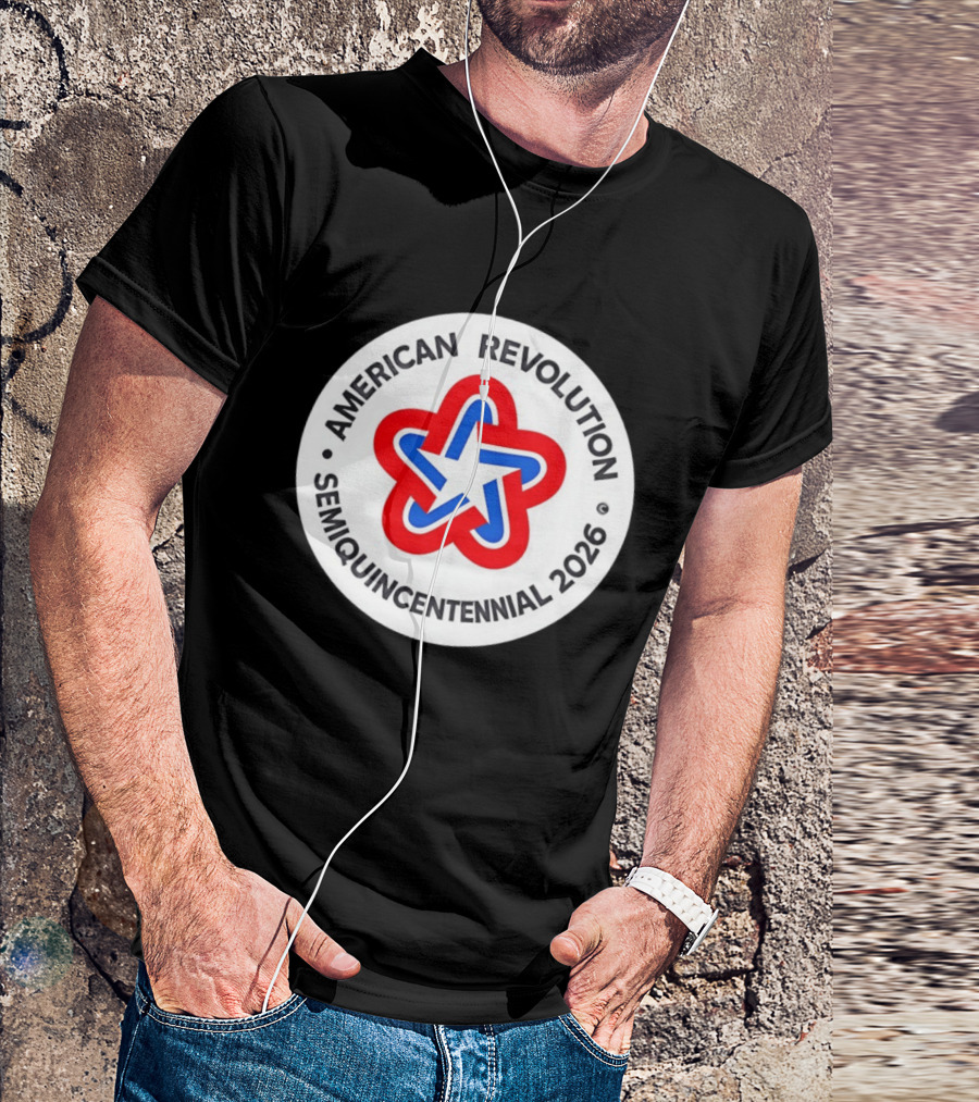 American Revolution Semiquincentennial 2026 Star T-Shirt