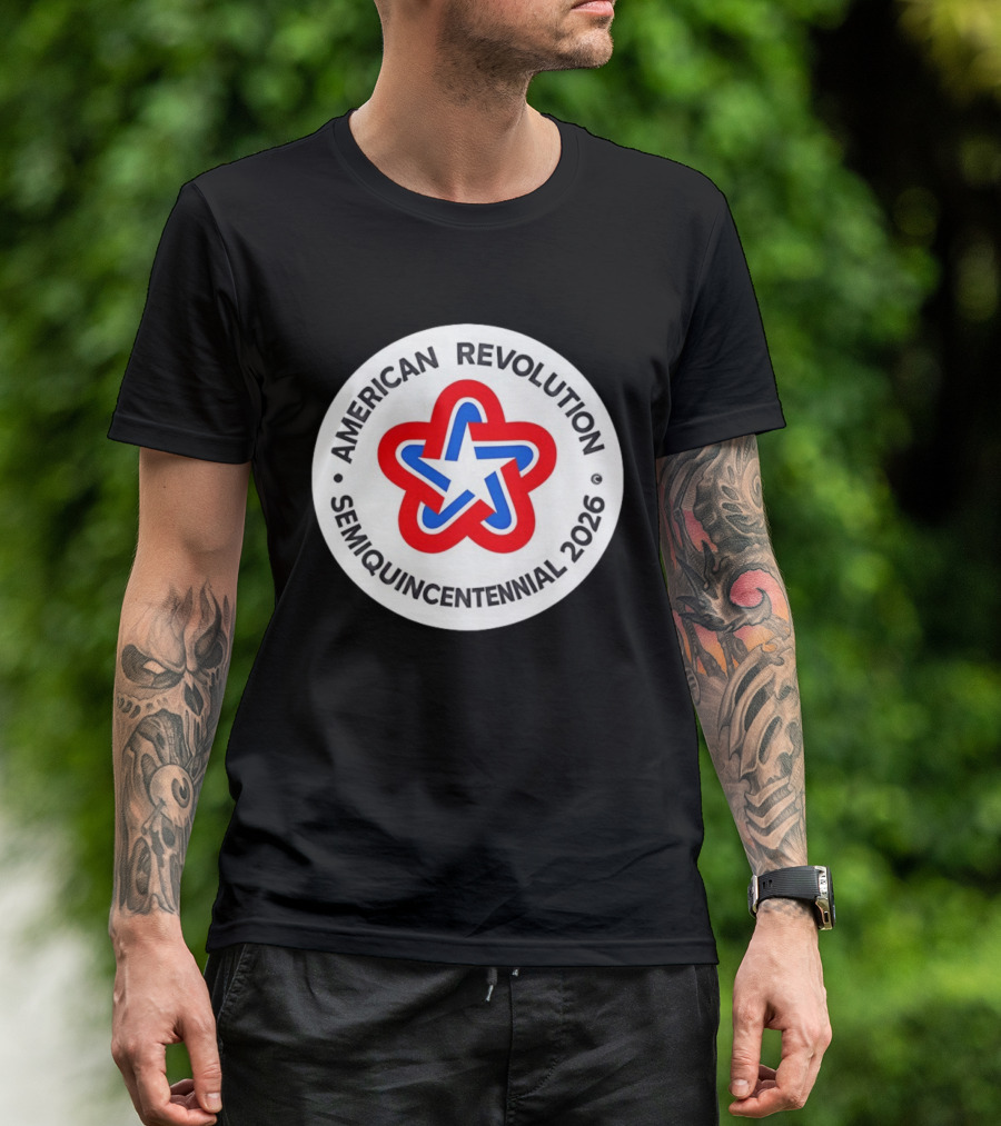 American Revolution Semiquincentennial 2026 Star T-Shirt