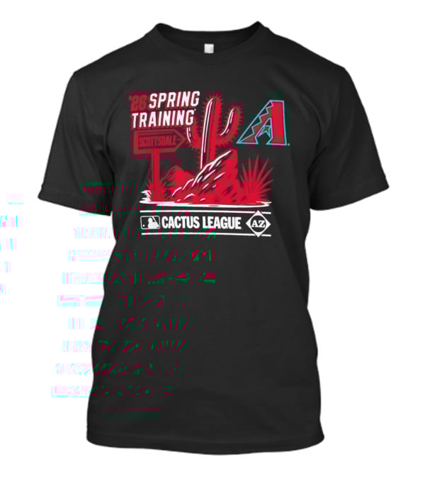 Arizona Diamondbacks 2026 Spring Training Scottsdale Cactus League MLB AZ T-Shirt
