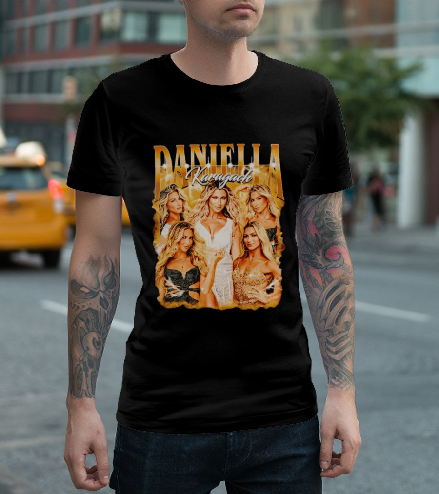 Daniella Karagach Bootleg Glam Look Sparkle T-Shirt