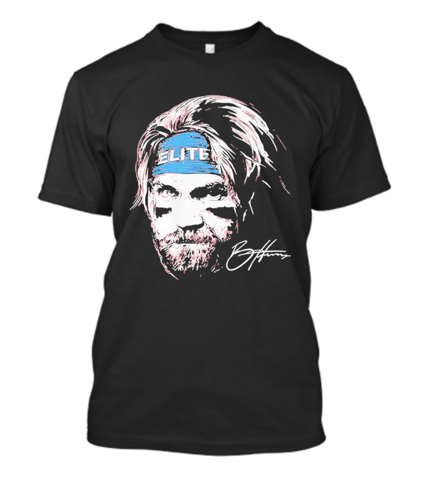 Bryce Harper Elite Iconic Philadelphia Baseball Legend Signature Look T-Shirt