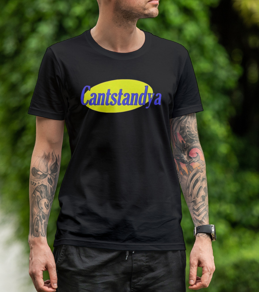Cantstandya Classic Bold Text Oval T-Shirt