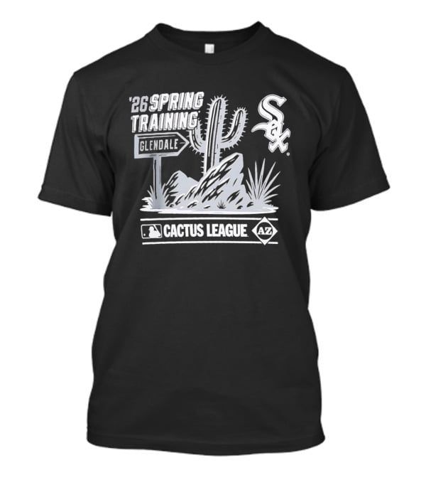 Chicago White Sox 2026 Spring Training Glendale Cactus League MLB AZ T-Shirt