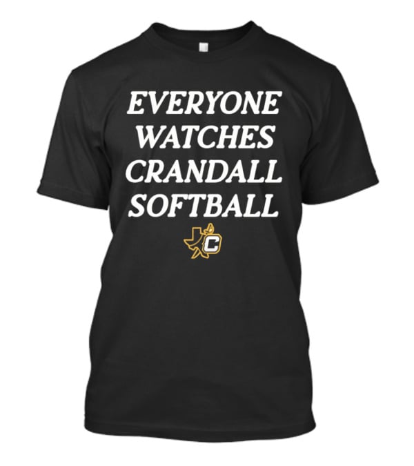 Everyone Es Crandall Softball Texas Map C T-Shirt