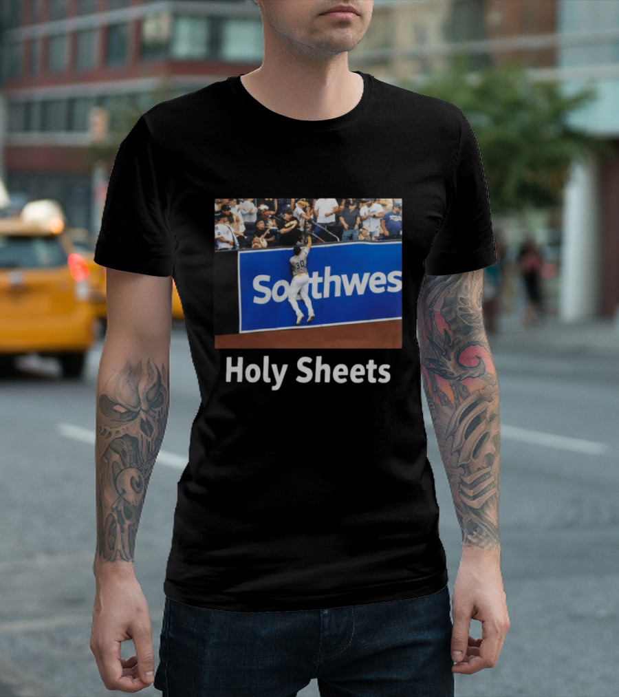Southwest Catch Holy Sheets Jackson Merrill 30 T-Shirt