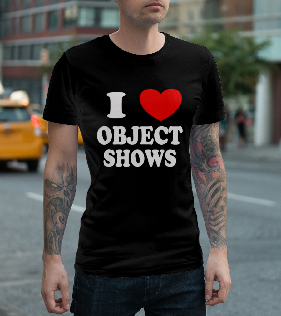 I Heart Object Shows T-Shirt