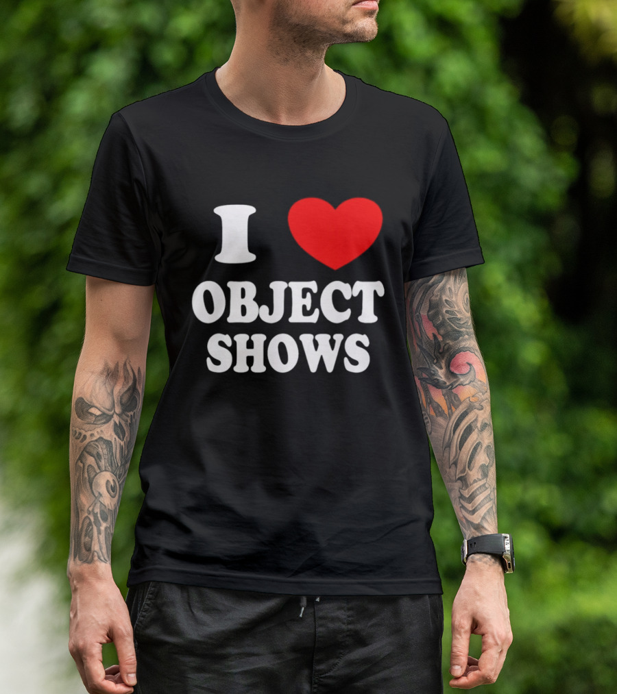 I Heart Object Shows T-Shirt