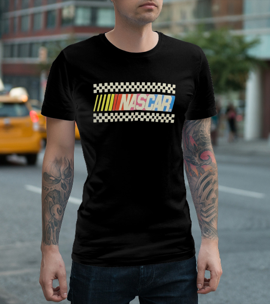 NASCAR Checkered Flag Iconic Racing T-Shirt