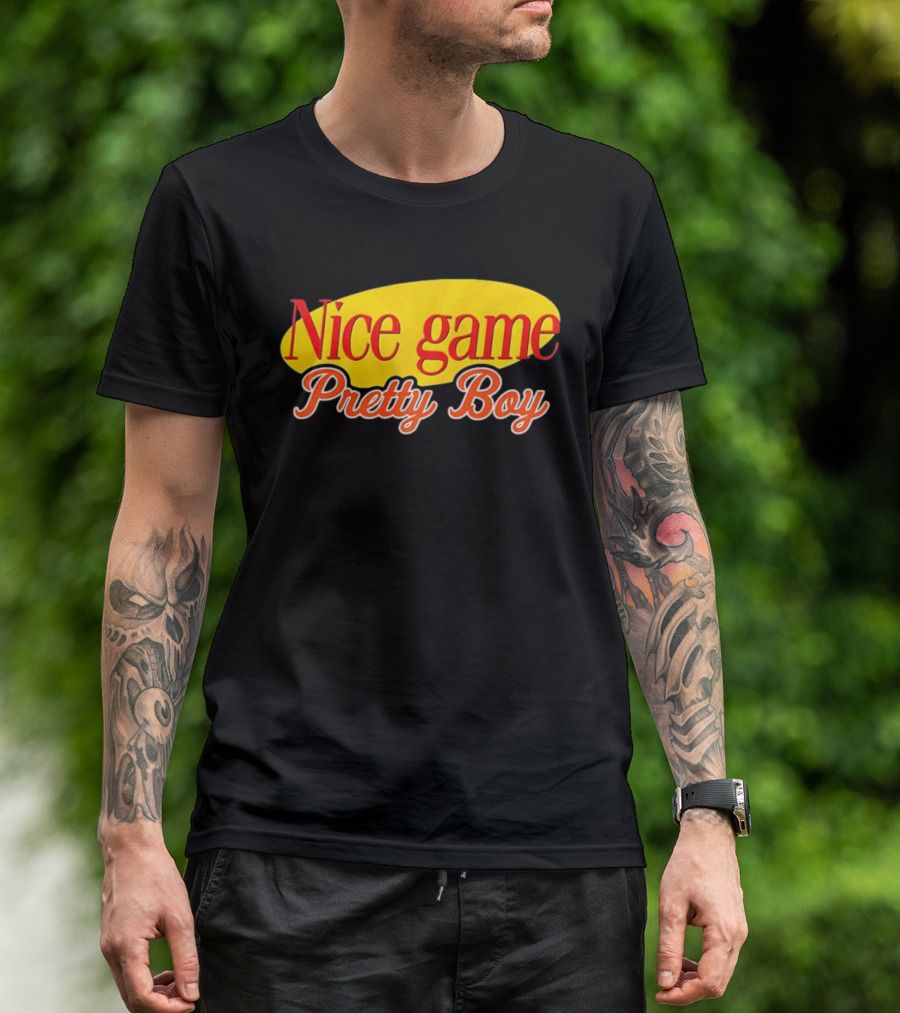 Nice Game Pretty Boy New York Mets Vintage Retro Baseball Fan T-Shirt