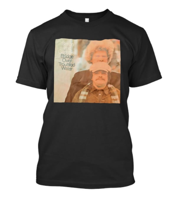 Simon And Garfunkel Bridge Over Troubled Water Album Cover T-Shirt
