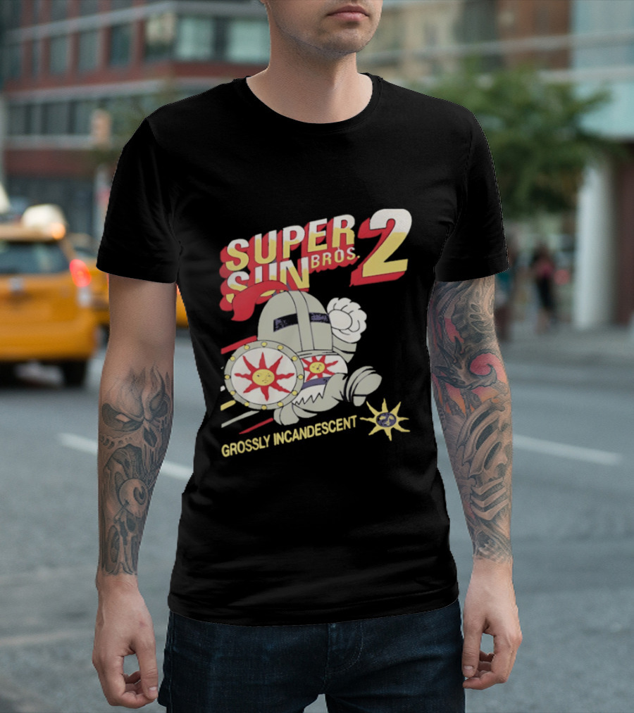 Super Sun Bros 2 Grossly Incandescent Knight Adventure T-Shirt