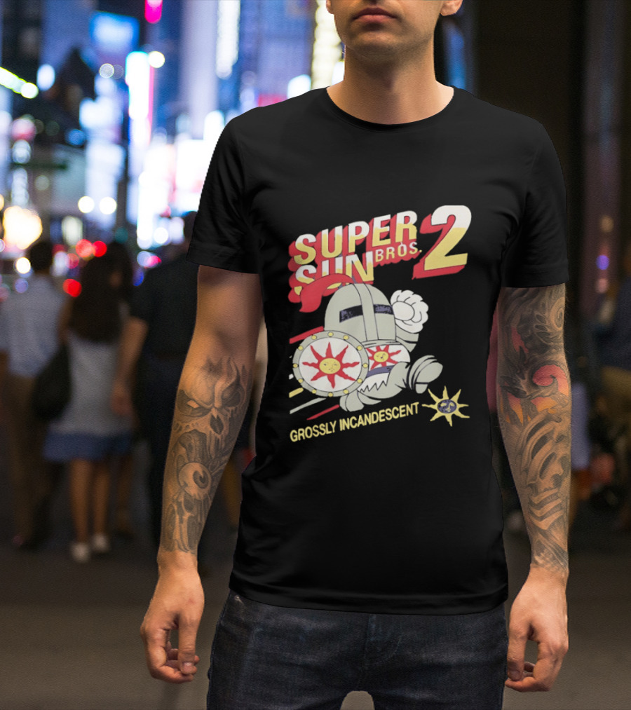 Super Sun Bros 2 Grossly Incandescent Knight Adventure T-Shirt