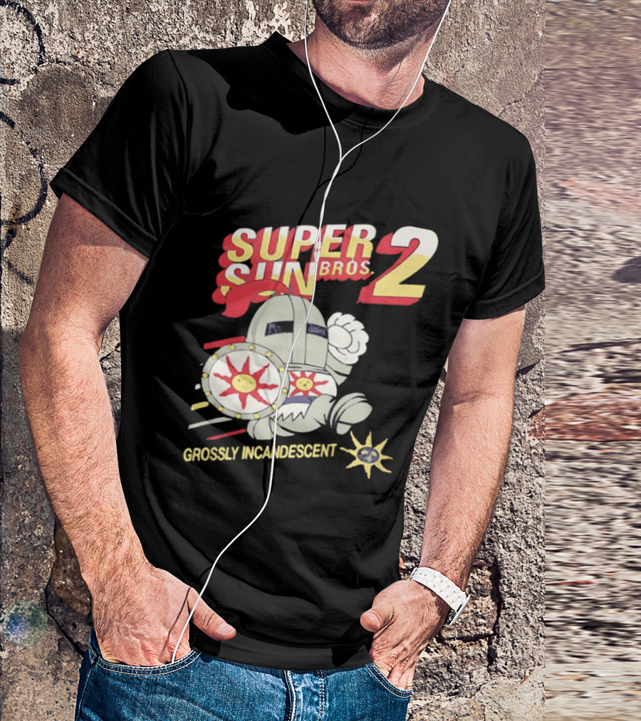 Super Sun Bros 2 Grossly Incandescent Knight Adventure T-Shirt