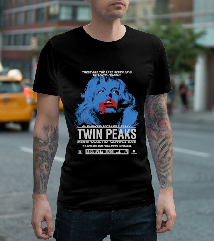 These Are The Last Seven Days Of Laura Palmer David Lynch Twin Peaks Fire Walk With Me T-Shirt