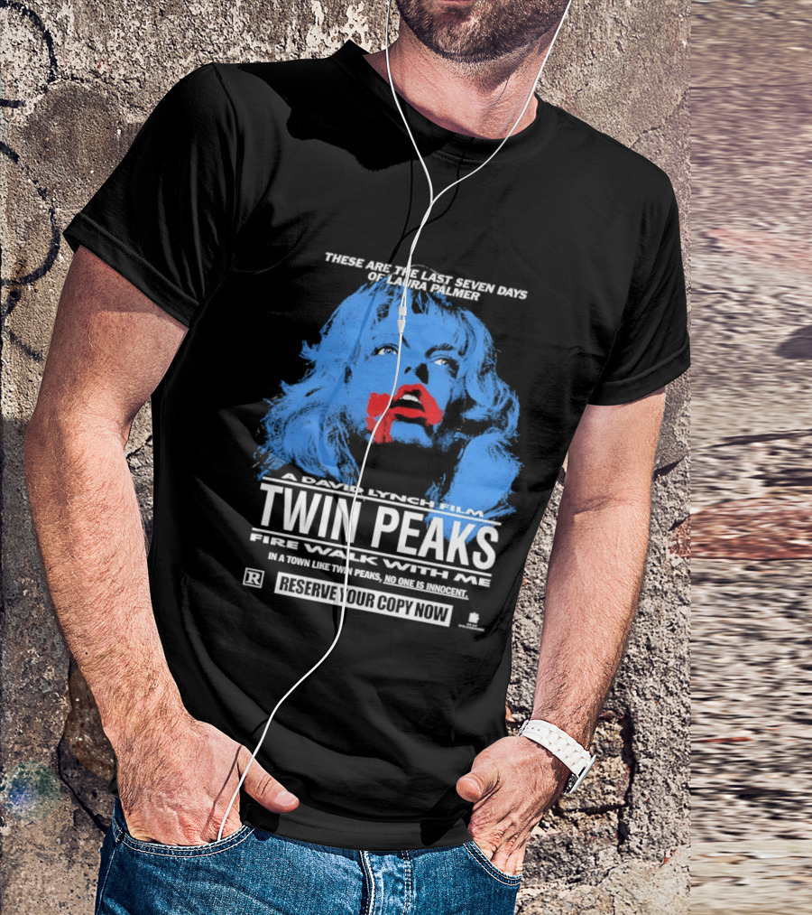 These Are The Last Seven Days Of Laura Palmer David Lynch Twin Peaks Fire Walk With Me T-Shirt
