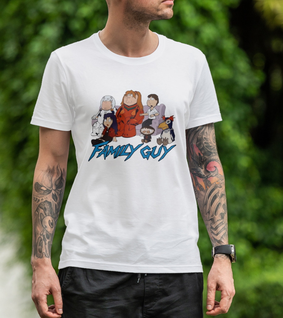 Family Guy Characters Anime T-Shirt