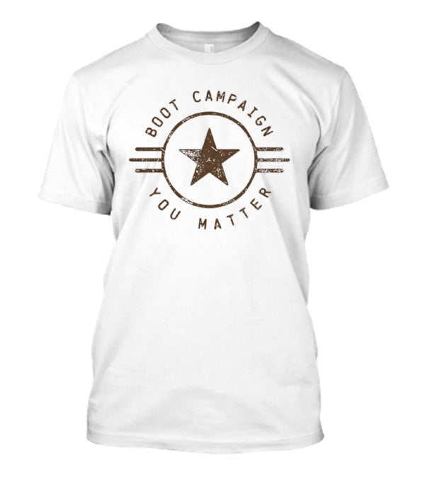 Boot Campaign You Matter Star T-Shirt