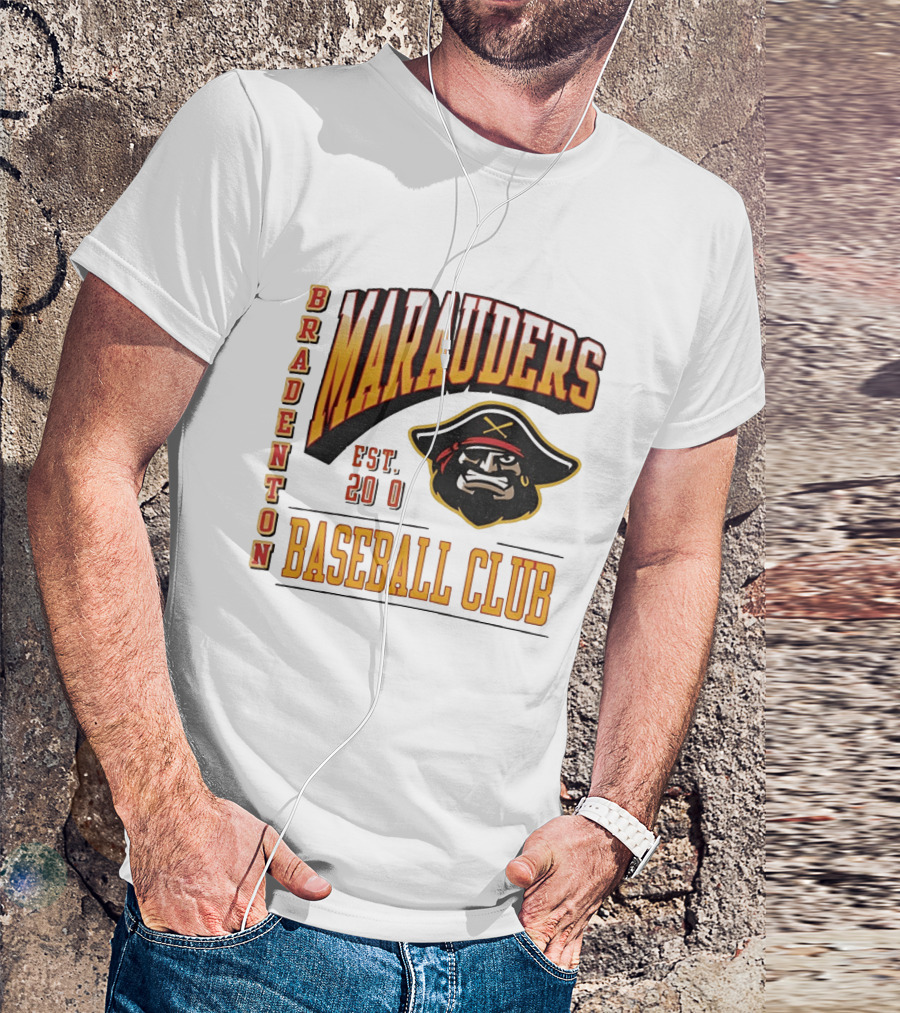 Bradenton Marauders Baseball Club EST 2010 T-Shirt