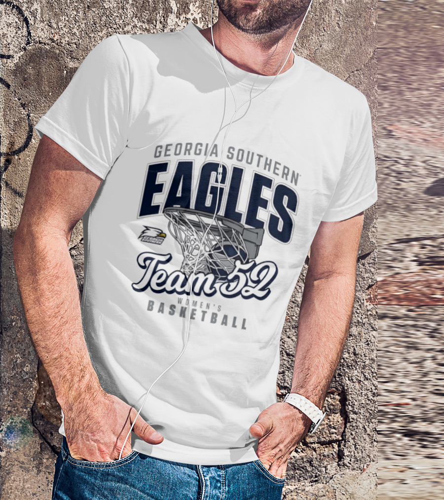 Georgia Southern Eagles Basketball Team 52 Women's NCAA T-Shirt