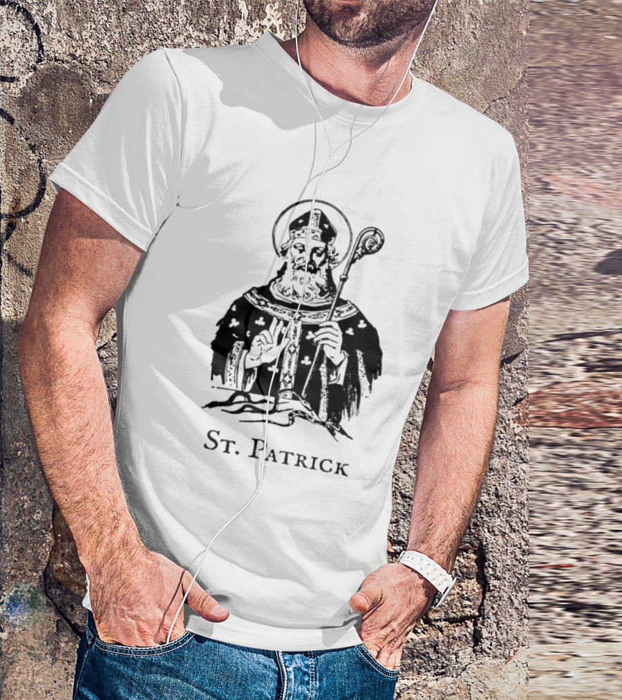 Catholic St Patrick Day 2026 Saint Patrick Religious T-Shirt