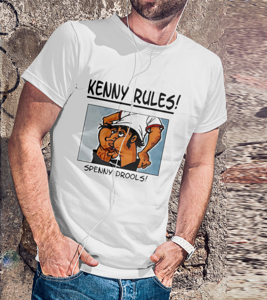 Kenny Rules Spenny Drools Cartoon Rivalry T-Shirt