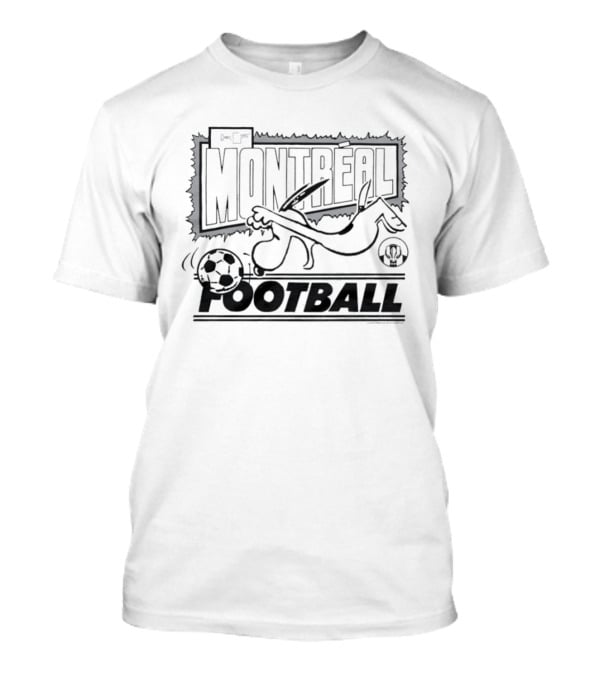CF Montreal Peanuts Snoopy Soccer Football T-Shirt