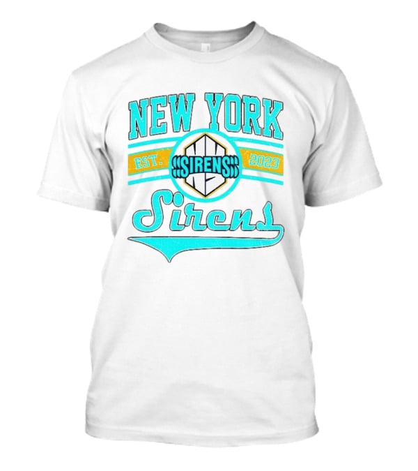 New York Sirens Women's Hockey Team Est 2023 T-Shirt