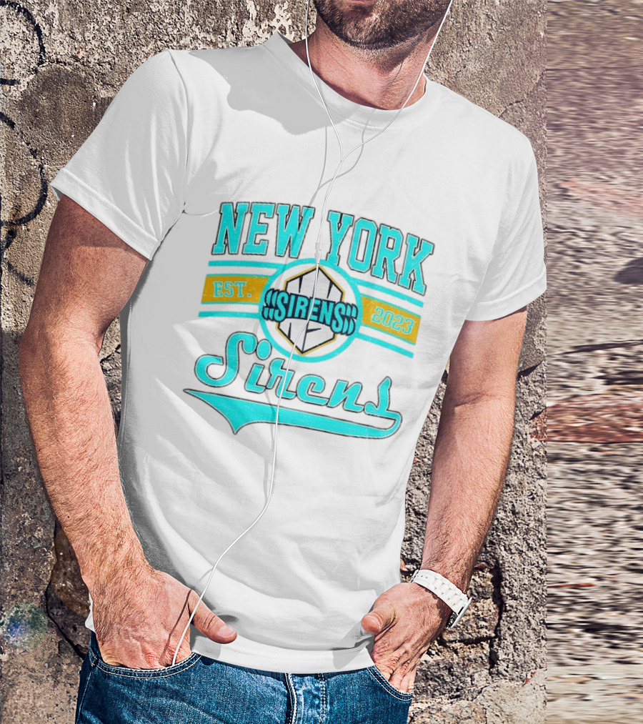 New York Sirens Women's Hockey Team Est 2023 T-Shirt