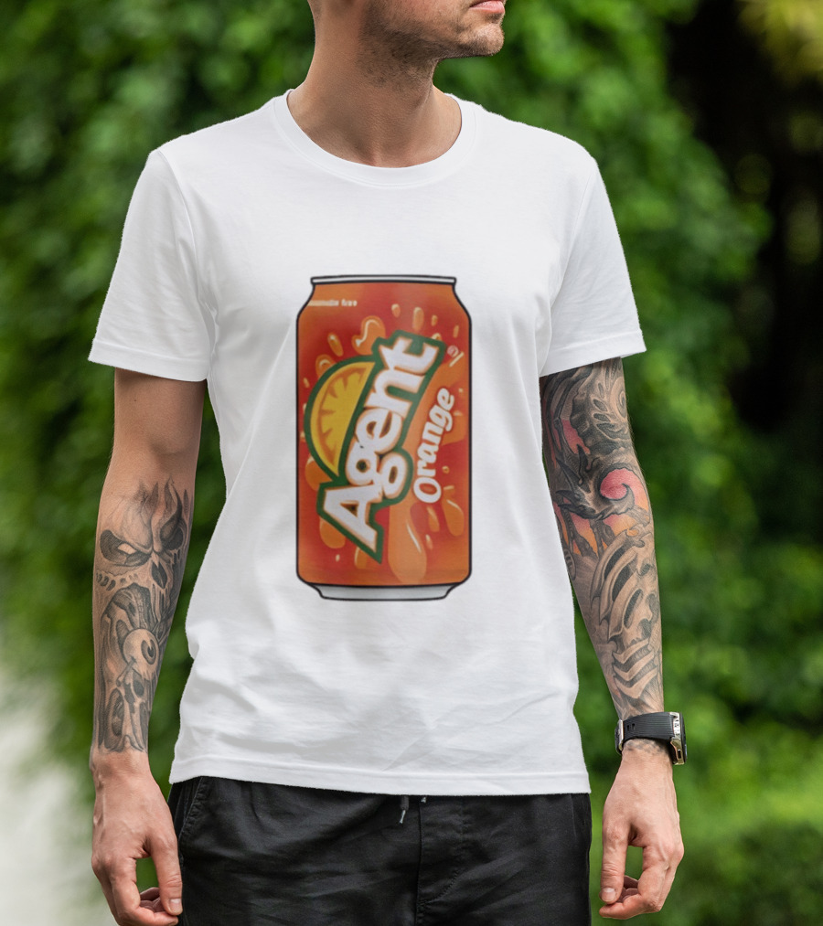 Agent Orange Soda Can T-Shirt
