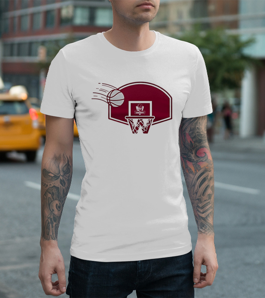 South Carolina Gamecocks Basketball Backboard Basketball Hoops T-Shirt