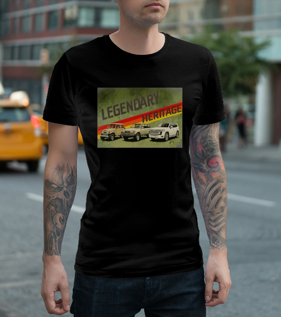 Legendary Heritage Classic And Modern SUV Evolution T-Shirt