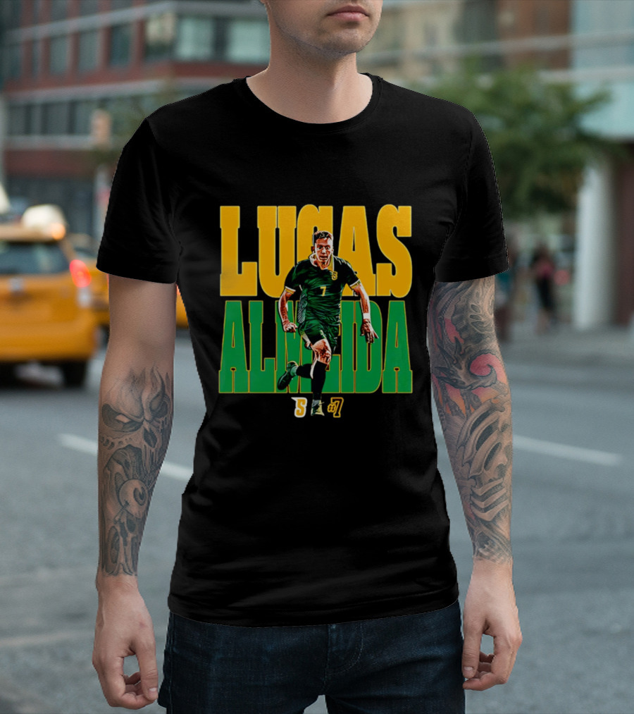 Lucas Almeida Siena Soccer 7 NCAA 26 T-Shirt