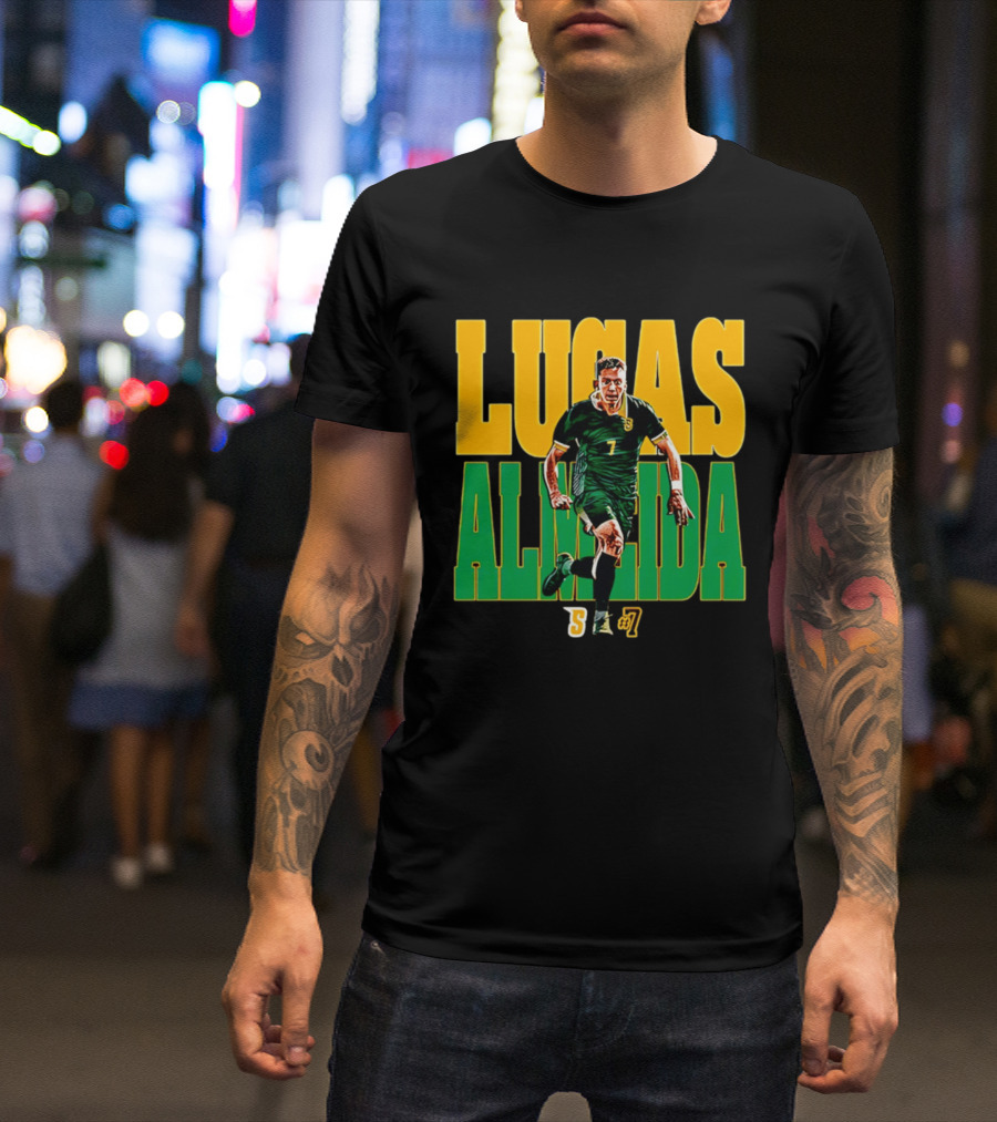 Lucas Almeida Siena Soccer 7 NCAA 26 T-Shirt