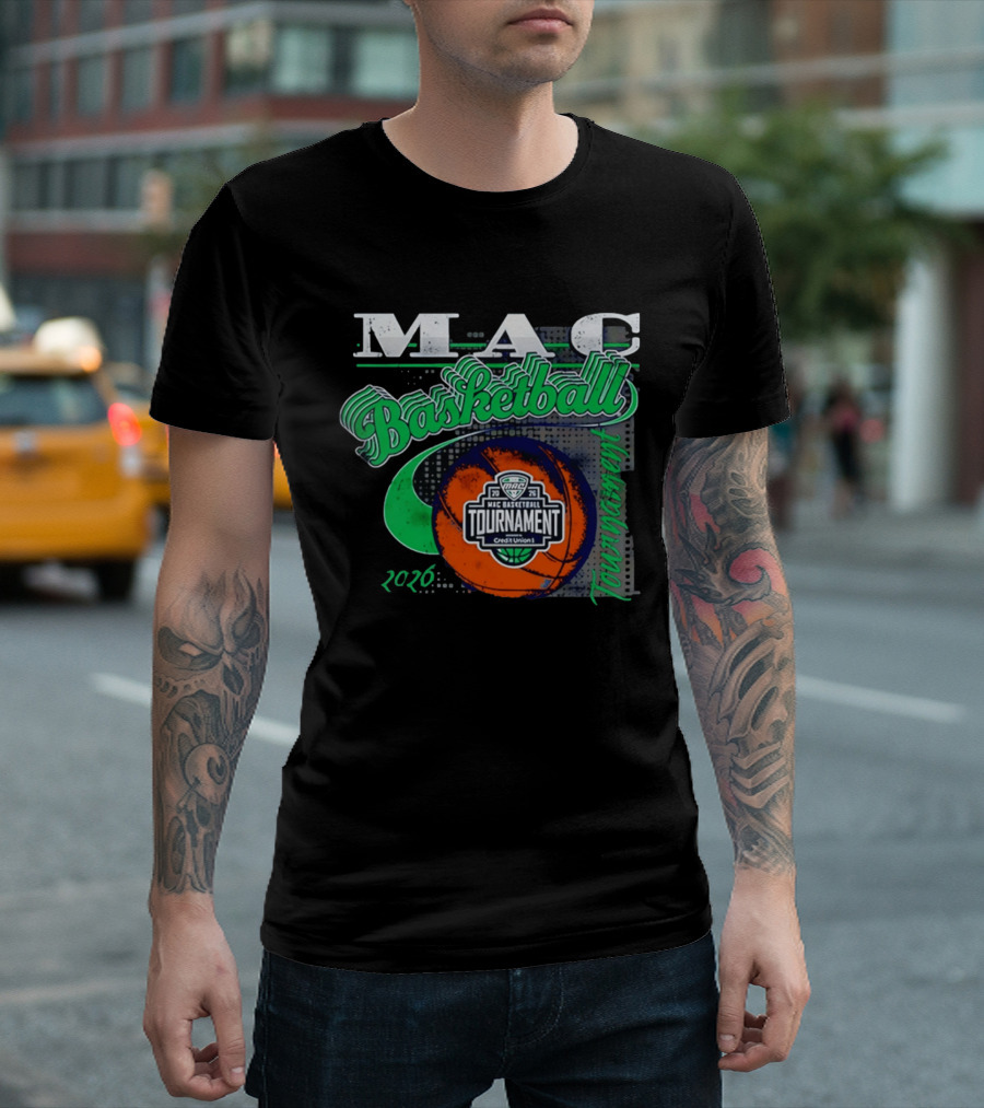 MAC 2026 Basketball Tournament Credit Union T-Shirt
