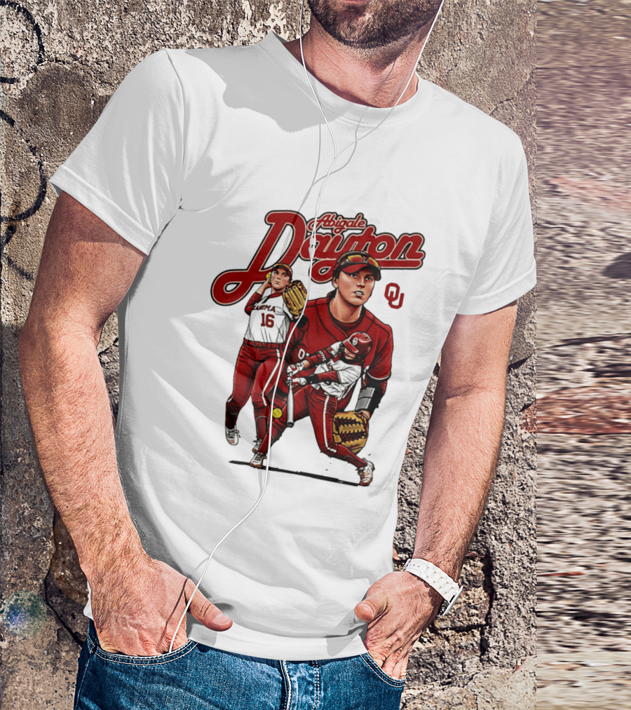 Abigale Dayton Oklahoma Softball NCAA Player OU T-Shirt