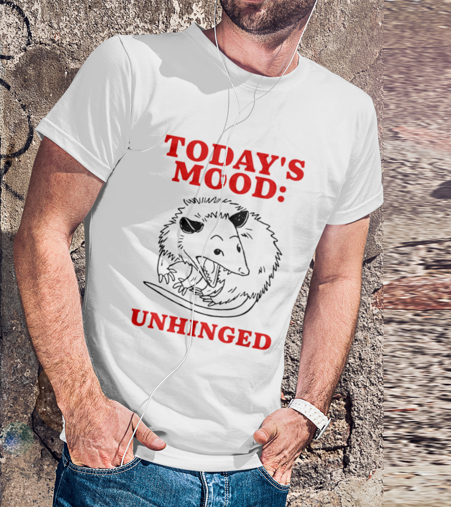 Today's Mood Rat Unhinged T-Shirt